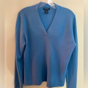 Philosophy v ( shawl) collar cashmere sweater